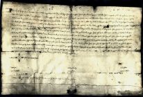 Carta de poblament de Pego d'onze de setembre de 1279. Arxiu de la Corona d'Aragó